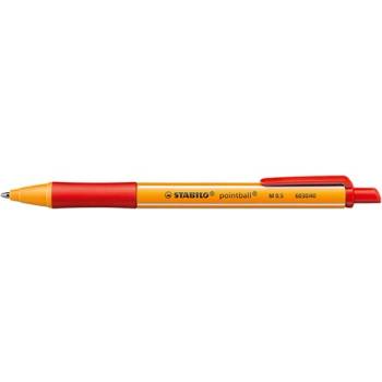 STABILO Химикалка STABILO PointBall червена 6030/40 (6030/40)