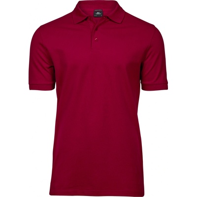 Tee Jays pánská polokošile Luxury Stretch červená Cherry