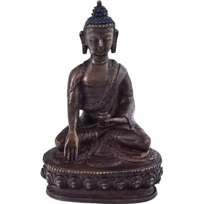 Sanu Babu Buddha Šákjamuni, kovová soška, 10cm
