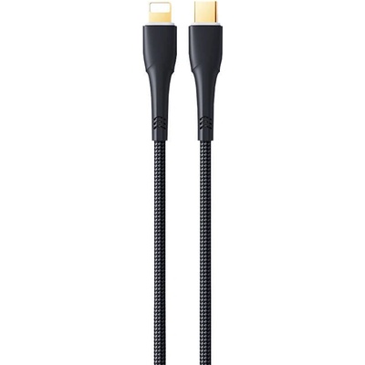 REMAX Кабел Remax Bosu, USB-C към Lightning, 1.2m, 20W, черен (RC-C063 Black)