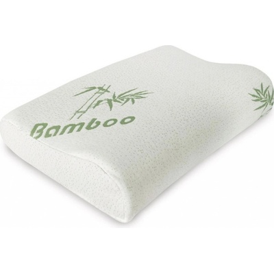 TiaHome Anatomický vankúš luxury Bamboo Memory 40x60x10cm