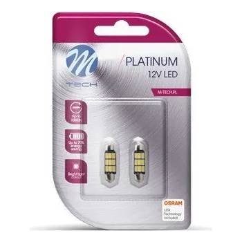 Image 1 of m-tech LED C5W 9xSMD5630 CANBUS White комплект (LB815W)