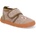 Detské papuče barefoot Bisgaard Basic brown hnedé