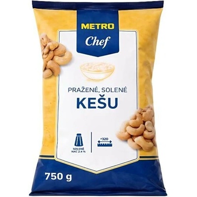 Metro Chef Kešu pražené solené 750 g