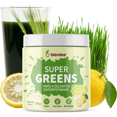 Blendea Supergreens Yuzu Bio 90 g – Zboží Dáma
