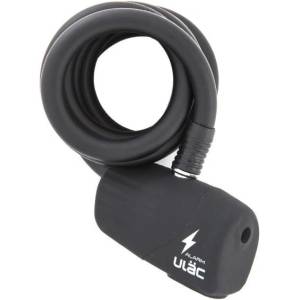 ULAC Велоключалка с аларма и ключ ULAC The Bee 110dB черен
