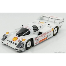 Norev Porsche 962c Dunlop N 17 Supercup 1987 H.j.stuck Bílá 1:18