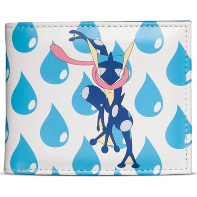 Pokémon Greninja Bifold Wallet White