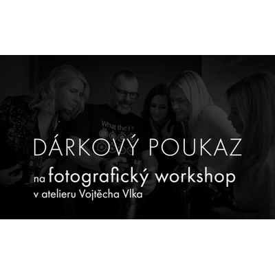 Fotoworkshop dárková karta (cashback 5 %) 2 900 Kč