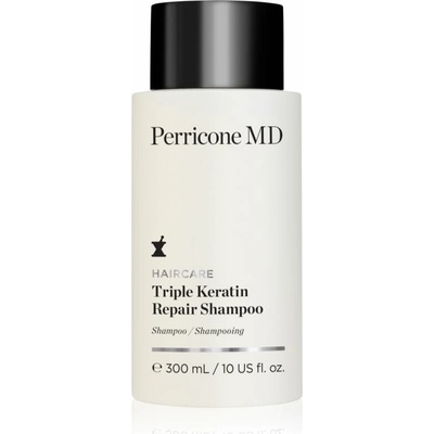 Perricone MD Haircare Triple Keratin posilující šampon pro suché a křehké vlasy 300 ml