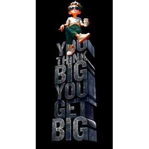 3spotstshirts МЪЖКА ТЕНИСКА think big