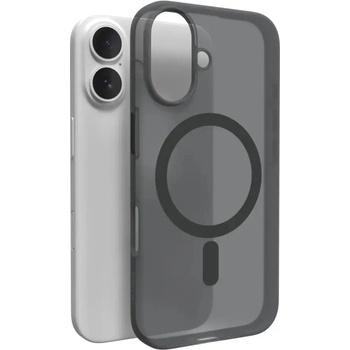 PURO Силиконов калъф Puro Daylight MagSafe за iPhone 16 Plus - черен (PUIPC1667DAYLBLK)