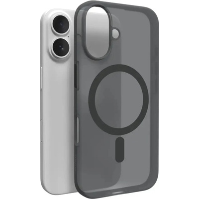 PURO Силиконов калъф Puro Daylight MagSafe за iPhone 16 Plus - черен (PUIPC1667DAYLBLK)