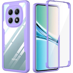 Techsuit Калъф за Xiaomi Redmi Note 15 5G / Poco M8 5G - ColorVerse 360 Series + Screen Protector - Techsuit - Лилав