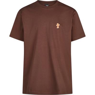 Iriedaily Мъжка тениска Iriedaily Cookieman Emb Tee T-shirt - Dark Coffee - размер XXL (216-2490-0615)