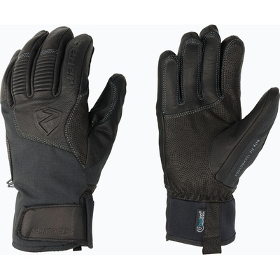 ZIENER Мъжки скиорски ръкавици ZIENER Ganzenberg As AW alpine grey/iron tec