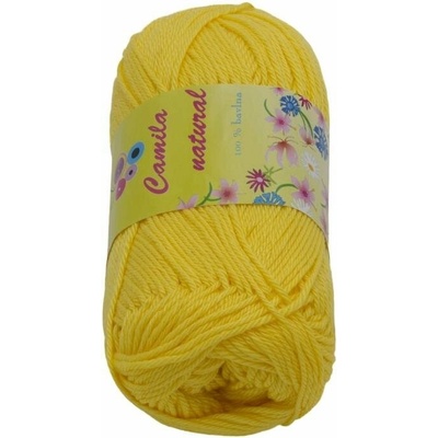 Camilla natural 50g - 180 žlutá