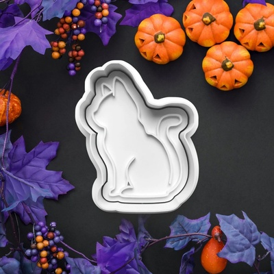 Halloween - Vykrajovátko s pečiatkou
