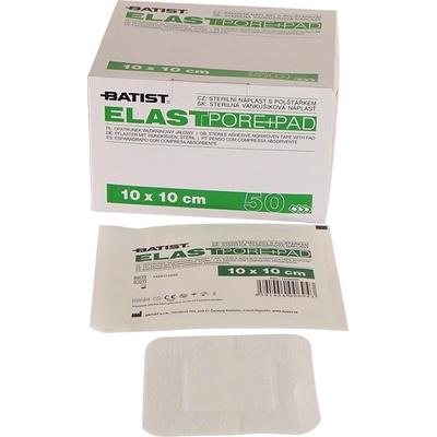 Batist Elastpore 10 x 10 cm 50 ks