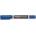 STAEDTLER Алкохолен маркер, 0, 6/1, 5 мм, коничен, с два края, STAEDTLER "Lumocolor duo 348", син 348-3 (348-3)