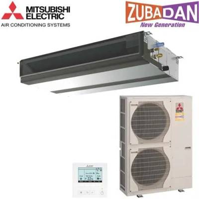 Канален климатик Mitsubishi Electric PEAD-M100JA/PUHZ-SHW112VHA(-BS) Zubadan, 40 000 BTU, Клас А/А, 31 dB, Фреон R410А (PEAD-M100JA/PUHZ-SHW112VHA(-BS))