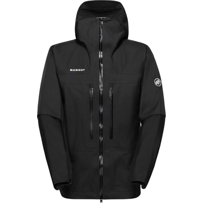Mammut Мъжко водоустойчиво яке Mammut Taiss Light Hardshell Hooded Jacket Waterproof jacket - Black - размер XL (002-3768-0114)