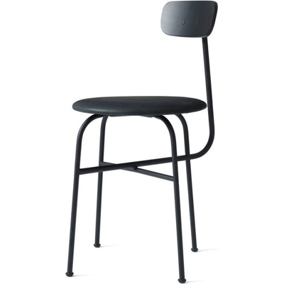 Audo Afteroom Dining Chair 4 kožená black / black