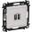 Legrand valena life 2xusb socket type a 5v 2.4a white (753112l)
