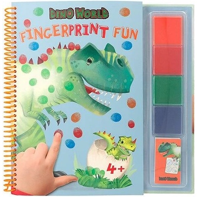 Omalovánky DINO WORLD Otisky prstů