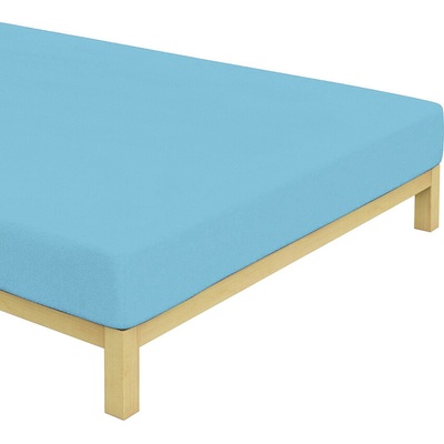 TipTrade Froté prestieradlo Svetlo Modré 90x200