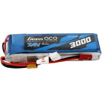 Gens ace LiPo батерия Gens Ace 3000mAh 7.4V 1C 2S JST-SYP (GEA30002STXJ)