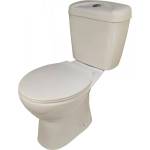 Inter Ceramic Моноблок ICC 6236S NEW, Inter Ceramic, седалка и капак, порцелан, бял, 75.5x67.5x35.5см (6236S NEW)
