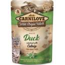 Carnilove Cat Rich in Duck Enriched with Catnip 85 g