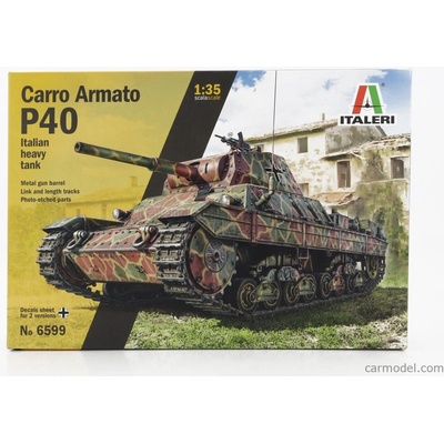 Italeri Tank P40 Carro Armato Military 1941 1:35