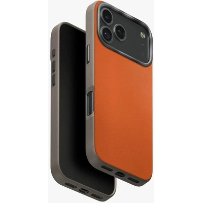 Uniq Калъф Uniq Lyden DS за iPhone 17 Pro Magclick Charging - оранжево-сив (8886463694626)