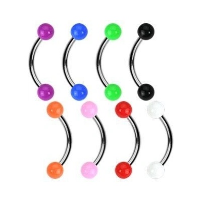 Šperky4U piercing do obočí titan TIT1012-P