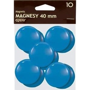 KW Trade Magnets Grand 40 mm blue op. 10 pieces