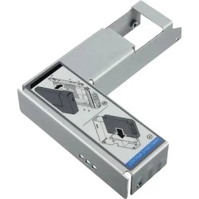 DELL EMC Hard Drive Bracket Converter 2.5" to 3.5". Install a 2.5" SATA/SAS/SSD drive in the 3.5" Tray