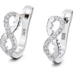Silenti Jewelry Сребърни обеци "Безкрай