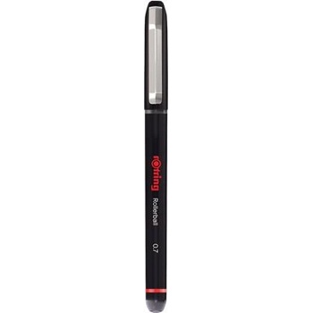 rOtring Химикалка с ролка, 0, 7 мм, капачка, ROTRING "Rollerball", черна NRR2146104 (NRR2146104)