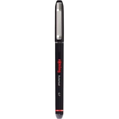 rOtring Химикалка с ролка, 0, 7 мм, капачка, ROTRING "Rollerball", черна NRR2146104 (NRR2146104)