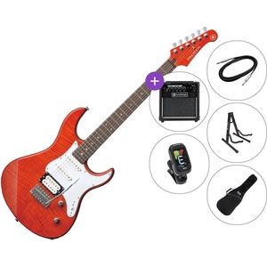 Yamaha Pacifica 212V FM Premium SET Caramel Brown Електрическа китара