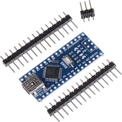 LaskaKit Arduino Nano R3 ATmega328 Klon Konektor: miniUSB Provedení: Nepřipájené piny