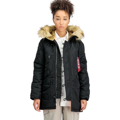 Alpha Industries N-3B VINTAGE FIT W black