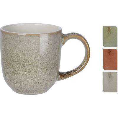 ЧАША q75102660 КЕРАМИКА 350мл КЕРЕМИДА/ЗЕЛЕНО/СИВО (q75102660)