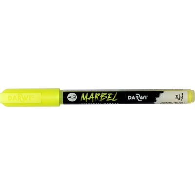 Darwi Marbel Химикал маркер 2 mm Neon Yellow N°708 1 бр (DA0243002708C)