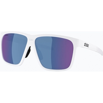 Bliz Слънчеви очила Bliz A001 matte white/grey blue multi