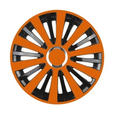 Тасове за джанти Falcon оранжево / черно - 16