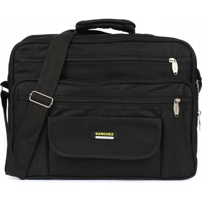 Pánská taška do práce A4 látková prostorná lehká brašna na dokumenty – Zbozi.Blesk.cz