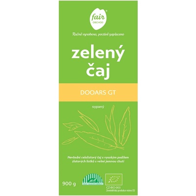 Fairobchod Bio zelený čaj Indie Dooars GT sypaný 900 g
